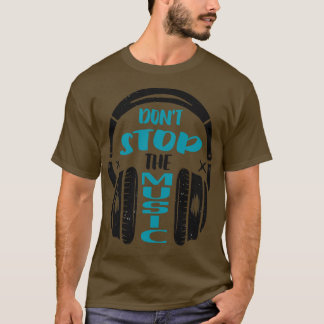Camiseta Auriculares musicales DJ Regalos