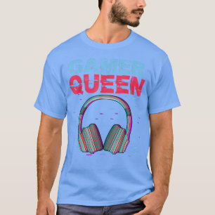 Camiseta Auriculares para mujeres con juegos de video de re