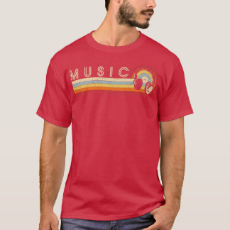 Camiseta Auriculares retro Guay Vintage Music Lover Rap Pro