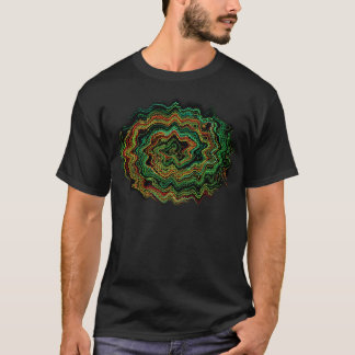 Camiseta Aurora boreal eléctrica