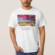 Aurora boreal en acuarela | Tierras de la pradera