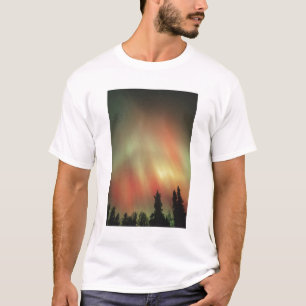 Camiseta Aurora Boreal, Luces del Norte, Fairbanks