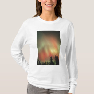 Camiseta Aurora boreal, luces del norte, Fairbanks