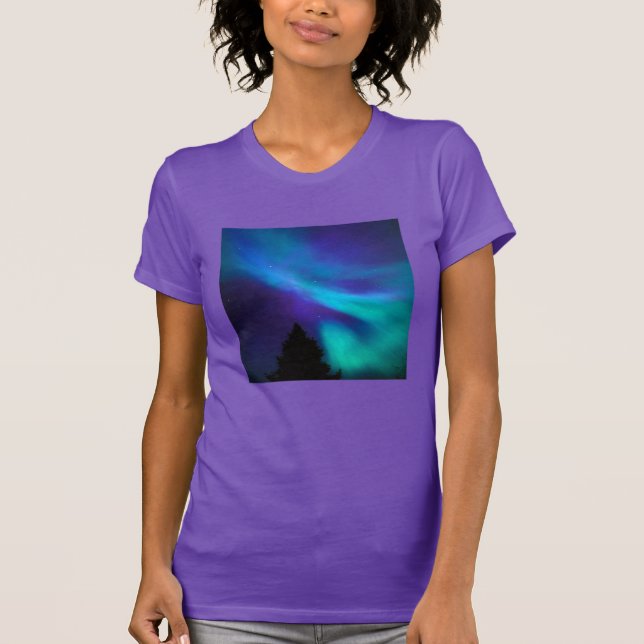 Camiseta Aurora Borealis | Canadá Ontario Sudbury (Anverso)