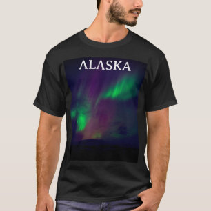 Camiseta Aurora Borealis Luces del Norte Ártico de Noruega