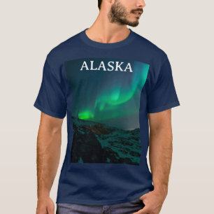 Camiseta Aurora Borealis Luz del Norte Noruega Ártico T-Sh