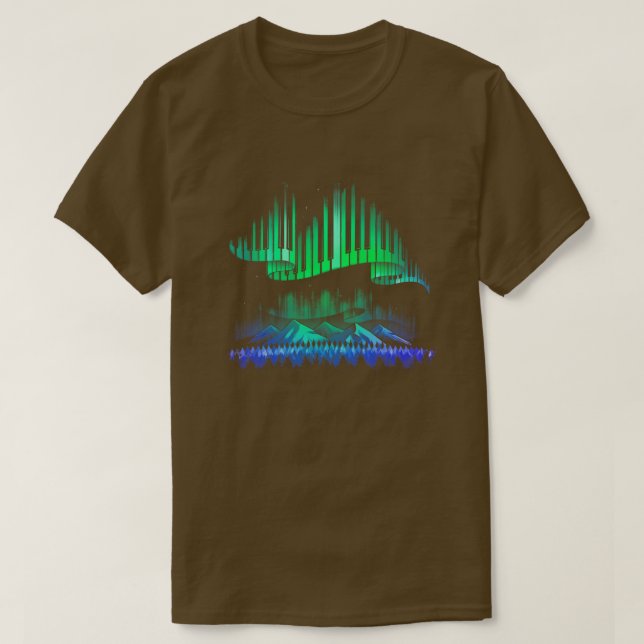 Camiseta Aurora Borealis Song (Diseño del anverso)