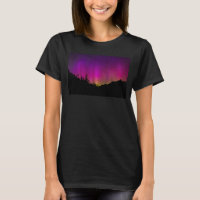 Aurora Borealis Starry Night Sky