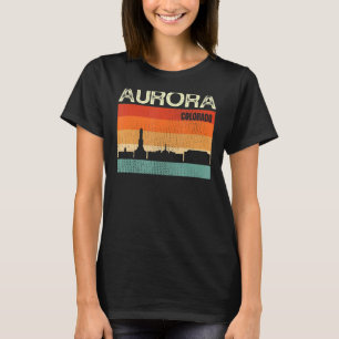 Camiseta Aurora Colorado Town Skyline