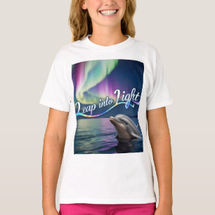 Camiseta Aurora Dolphin: Salto a la luz .T-Shirt