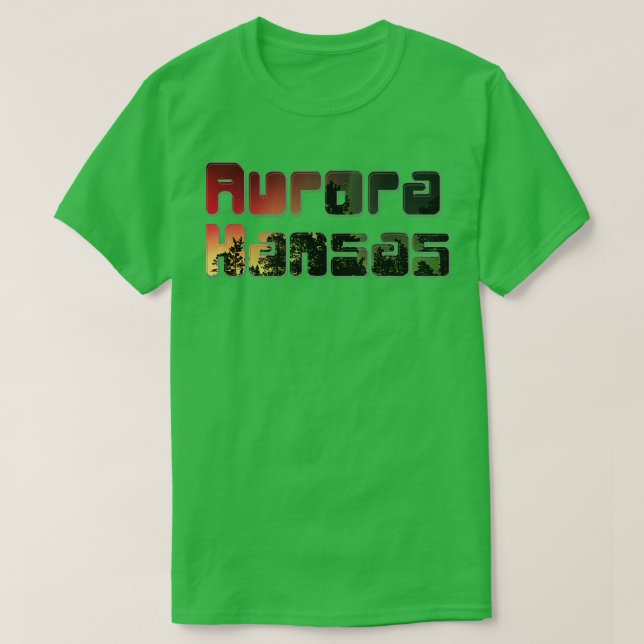 Camiseta Aurora Kansas (Diseño del anverso)