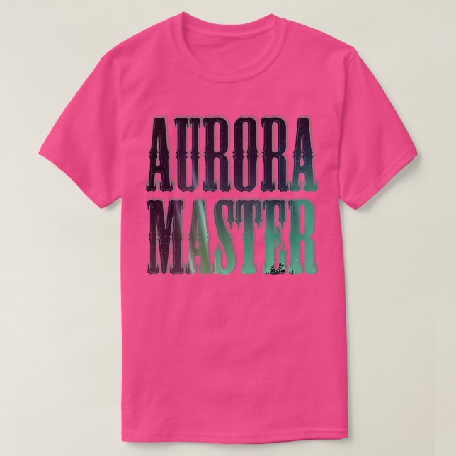 Camiseta Aurora Master (Diseño del anverso)