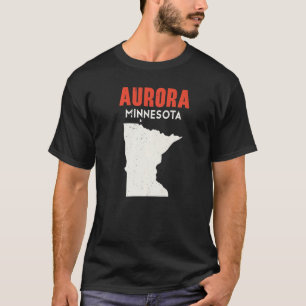 Camiseta Aurora Minnesota Estados Unidos de América Viajes 