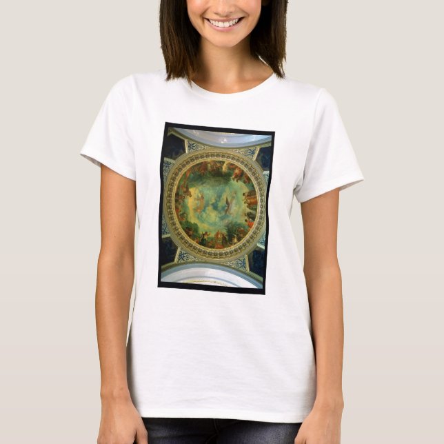 Camiseta Aurora, pintura en el techo posiblemente de la bib (Anverso)