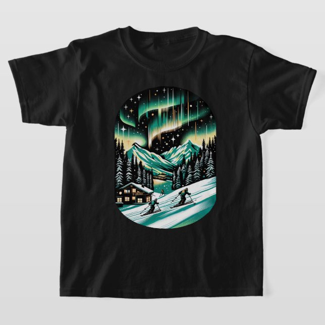 Camiseta Aurora Ski Adventure Unisex (Distribución)