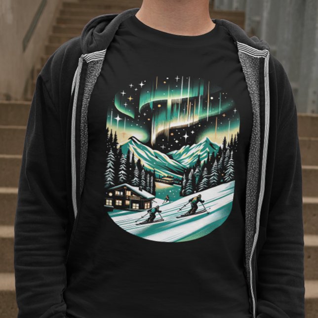 Camiseta Aurora Ski Adventure Unisex (Subido por el creador)