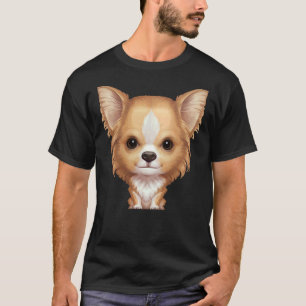 Camiseta Aurora y bambalina blanca larga de Chihuahua