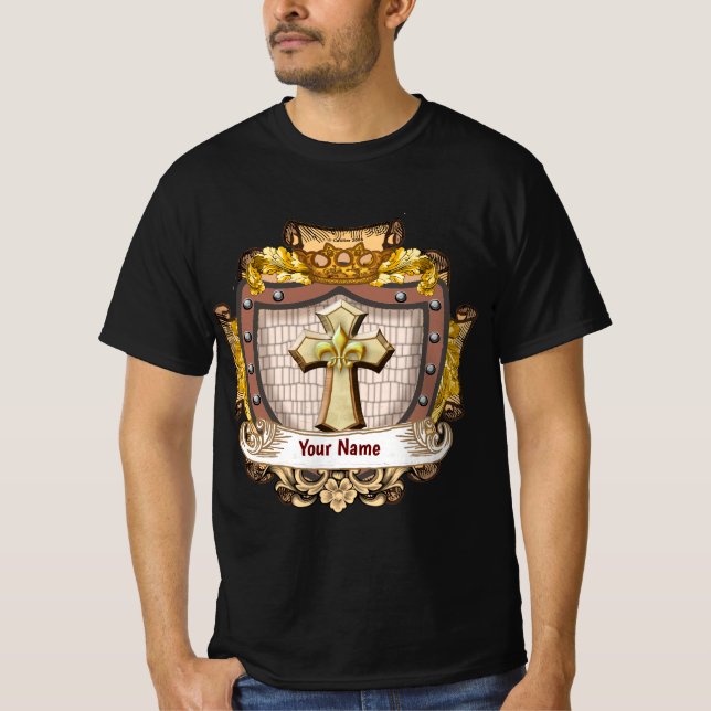 Camiseta Aurum Family Crest Surname (Anverso)
