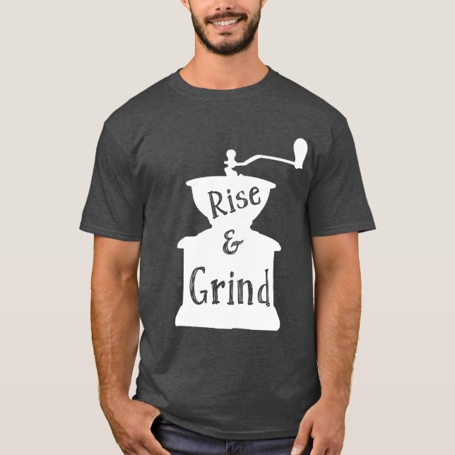 Camiseta Ause and Grind Coffee Tee (Anverso)