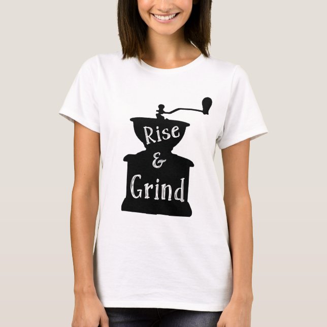 Camiseta Ause and Grind Coffee Tee (Anverso)