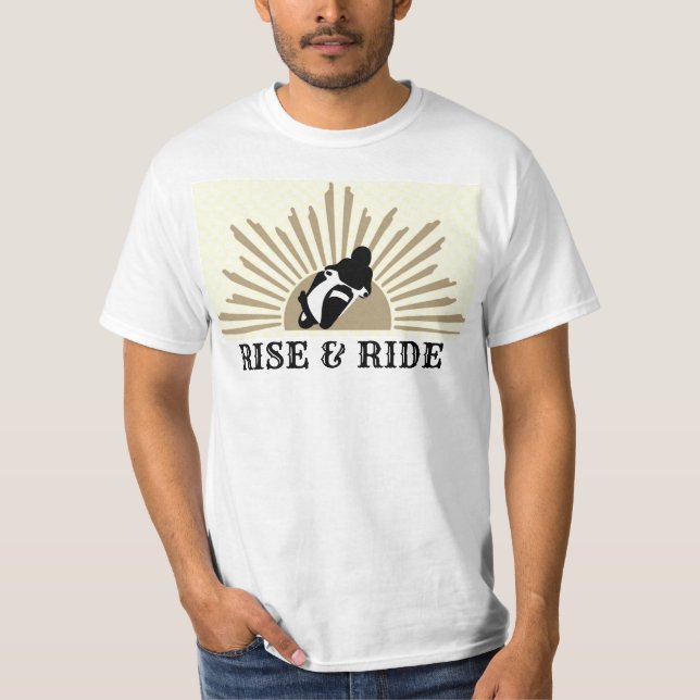 Camiseta Ause & Ride - Oro (Anverso)