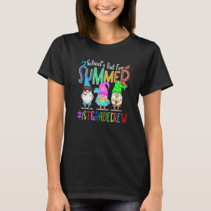 Camiseta Ausencia de escuelas para el verano 1er grado de l