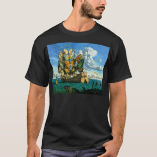 Camiseta Ausencia del Shipquot alado por Vladamir Kush