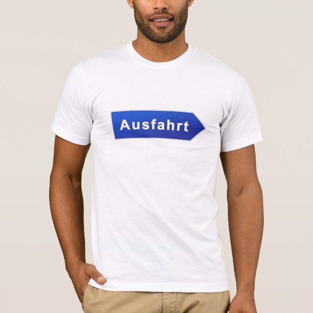 Camiseta Ausfahrt (Anverso)