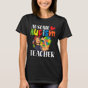 Camiseta Ausoma autismo Discapacidad docente Mes 1