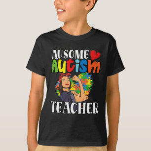 Camiseta Ausoma autismo Discapacidad docente Mes 1