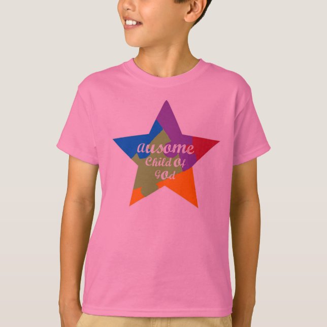 Camiseta Ausome Child of God Star Tshirt (Anverso)