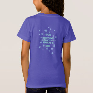 Camiseta Ausome Invierno – Jirafa Copo de Nieve Única
