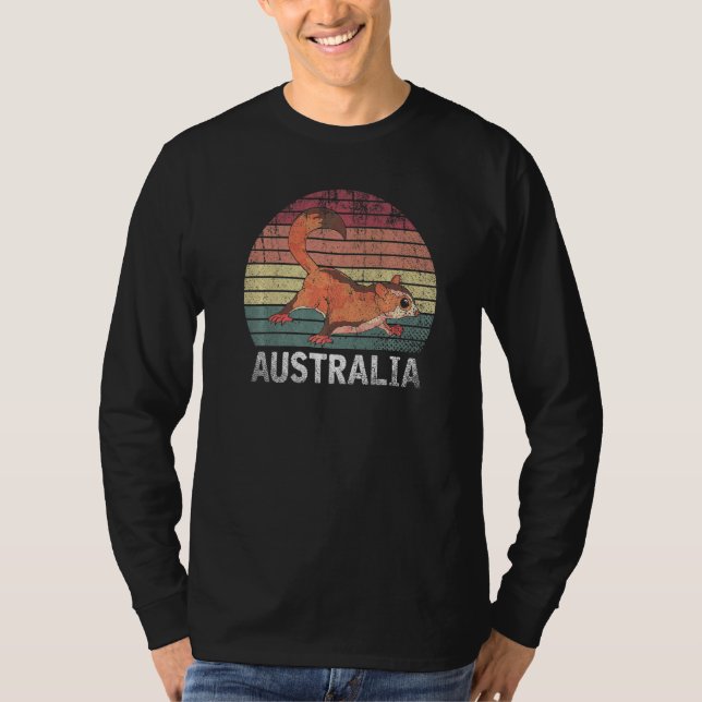 Camiseta Aussie Animal Retro Australia (Anverso)