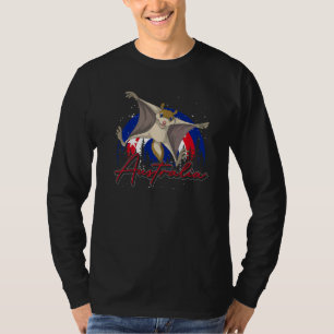 Camiseta Aussie Animal Sugar Glider Australia Bandera Austr