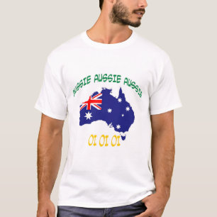 Camiseta Aussie Aussie Oi Oi Oi Oi