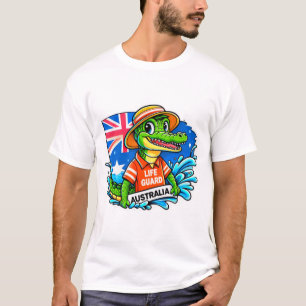 CAMISETA AUSSIE CROCODILE LIFE GUARD