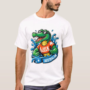 CAMISETA AUSSIE CROCODILE LIFE GUARD 2