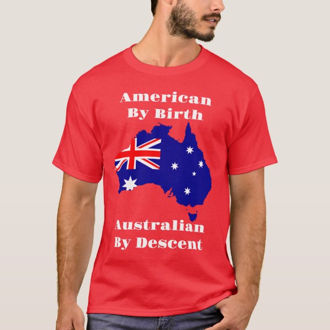 Camiseta Aussie de la ascendencia (Anverso)
