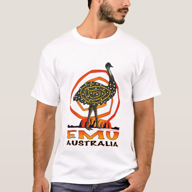 Camiseta Aussie Emu (Anverso)