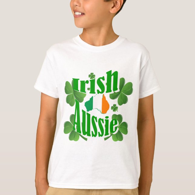 Camiseta Aussie irlandés (Anverso)