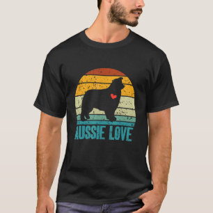 Camiseta Aussie Love Australian Shepherd Dog