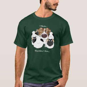 Camiseta Aussie - manada de I por lo tanto estoy