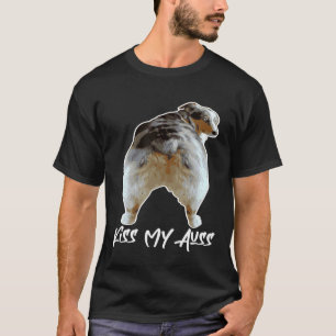 Camiseta Aussie Shepherd Love Dog Australian Shepard Kiss M