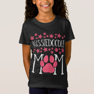 Camiseta Aussiedoodle Mom Doodle impresionante Regalo de am