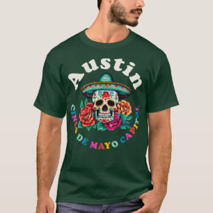 Camiseta Austin 2023 Sugar Skull Texas