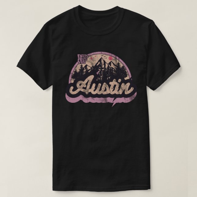 Camiseta Austin, Arkansas (Diseño del anverso)