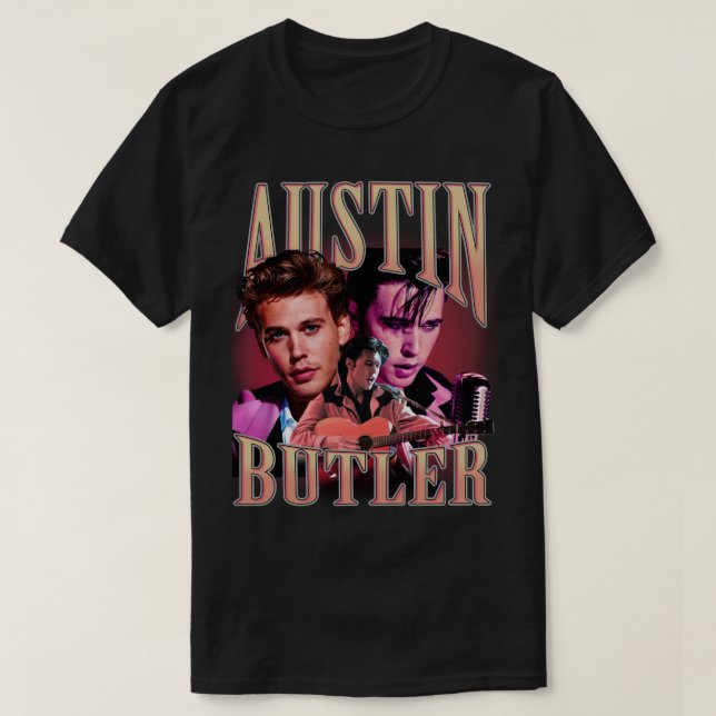 Camiseta Austin Butler Retro Style (Diseño del anverso)