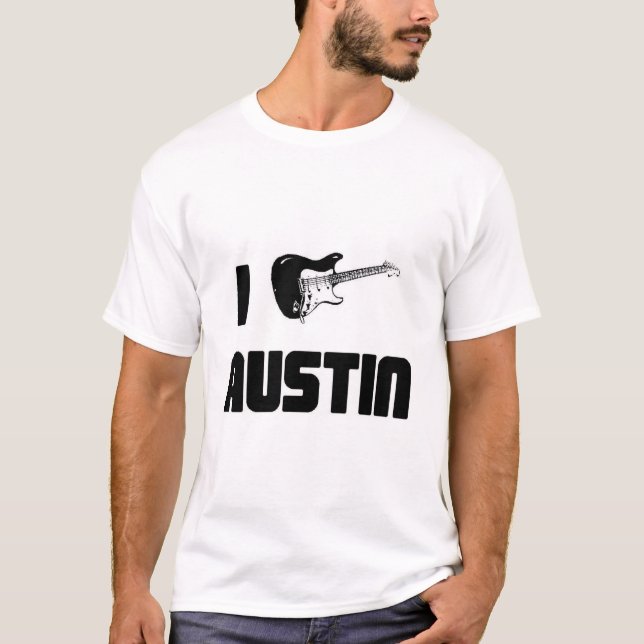 Camiseta Austin - capital de la música en directo (Anverso)