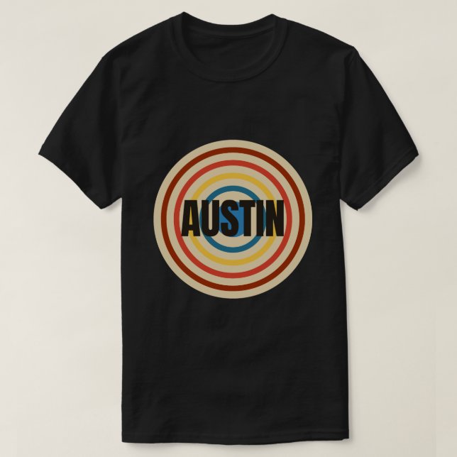 Camiseta Austin City (Diseño del anverso)