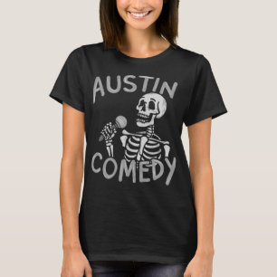 Camiseta Austin Comedy Enthusiast Comedian Gracioso Retro 7